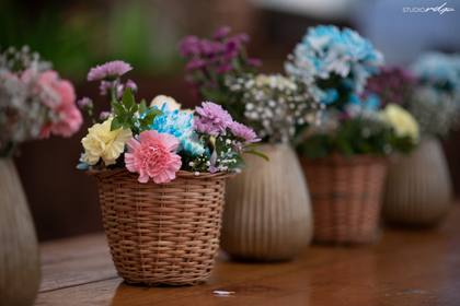 Floral detail and Tablescape — Pool Party decor — Alila Diwa Goa